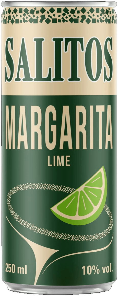 SALITOS MARGARITA Lime, original 250 ml reference can, 10 % vol.